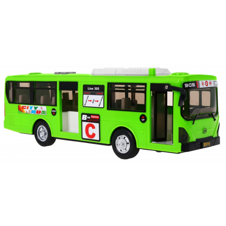 Školský autobus zelený